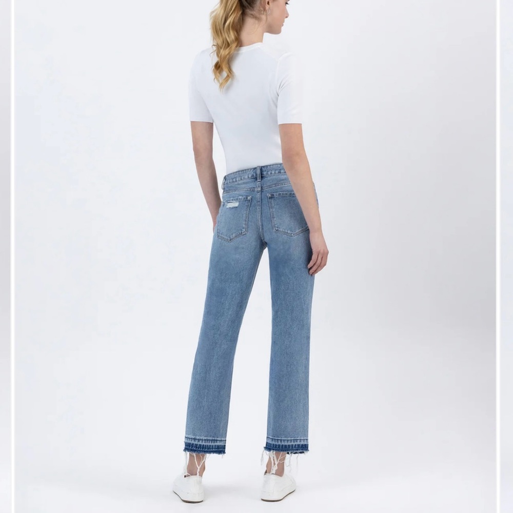 Flying Monkey Light Blue Straight Leg Jeans